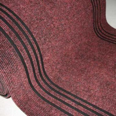 Дорожка влаговпитывающая,Красная,  0,8 м, (25 м роллик), Синтелон стазе-урб, SSSU1-712-100