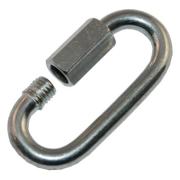 Карабин 6 мм винтовой, оцинкованный