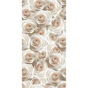 Плитка керамическая 250*500 Декор Камелия светло-бежевая (0,125*7шт/кор.,54кор/поддон)