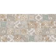 Плитка керамическая 250*500 Декор Рамина серый (0,125*7шт/кор.,54кор/поддон)