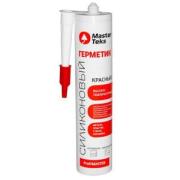Герметик силиконовый высокотемпературный 260мл красный MasterTeks PM