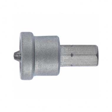 Бита магнитна с ограничителем PH2x50 мм для ГКЛ, CrMo, 2шт/уп, Сибртех