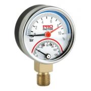 Термоманометр радиал. d-53мм 10bar 1/4" PF SG 870-10 (0-120С)