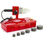 Аппарат для сварки пластиковых труб К W 800, 800 Вт, 300 °C, 20-25-32-40-50-63 мм, кейс Kronwerk