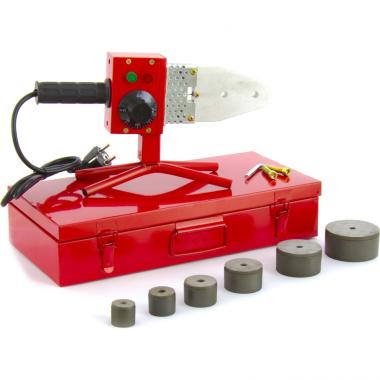 Аппарат для сварки пластиковых труб К W 800, 800 Вт, 300 °C, 20-25-32-40-50-63 мм, кейс Kronwerk