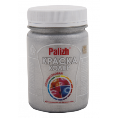 Краска-колер Декоратор акрил. универ. "Palizh"   0,25кг  № 172 серебро металлик