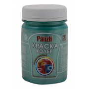 Краска-колер Декоратор акрил. универ. "Palizh"   0,25кг  № 175 изумруд металлик