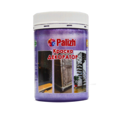 Краска-колер Декоратор акрил. универ. "Palizh"   0,25кг  № 153 аметист перламутр