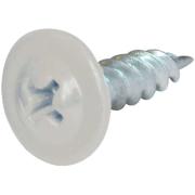 Саморез с прессшайбой, острый, D 4,2 мм 19 мм сигнально белый (RAL 9003)