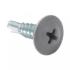 Саморез с прессшайбой, сверло, D 4,2 мм 19 мм серый (RAL 7004)