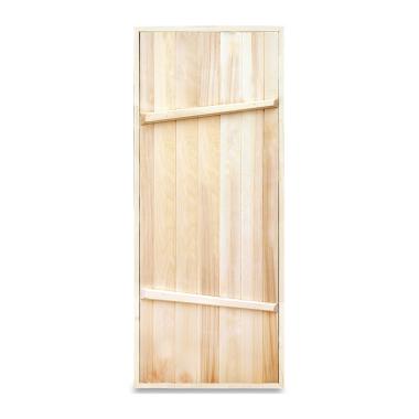 Дверь банная Хвоя 1770х770х80мм с коробкой