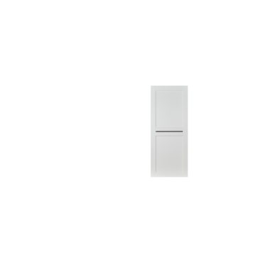 Дверь межкомнатная царговая Модель 86 Белая эмаль 900 черное стекло "Терри" РАСПРОДАЖА