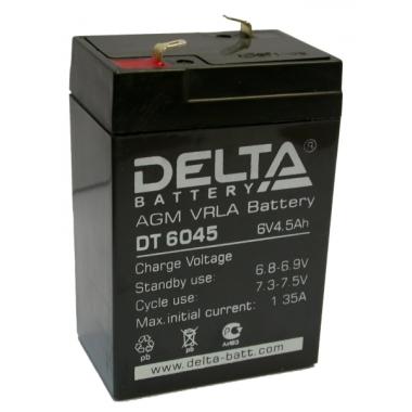 Аккумулятор Delta (для весов) VRLA 4-4.5 (4V, 4,5Ah, 70x47x105мм)