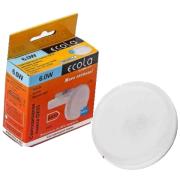 Лампа 6Вт 4200К GX53  таблетка (для точеч.свет.) мат.Ecola