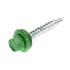 Саморез кровельный D 4.8 мм. 35 мм. Зелёная листва (RAL 6002)