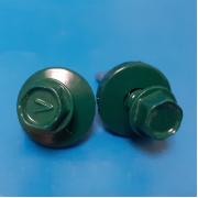 Саморез кровельный D 4.8 мм. 38 мм. Зелёный опал (RAL 6026)