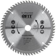 Диск пильный для циркулярных пил по ламинату 185 х 20/16 х 60t ФИТ