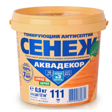 Х2-111 ТИК - 0,9кг - СЕНЕЖ АКВАДЕКОР