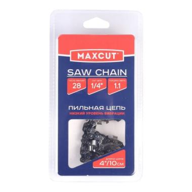 Цепь 71LV-28E, 1/4", 1.1 мм, 28 звеньев, блистер MaxCut