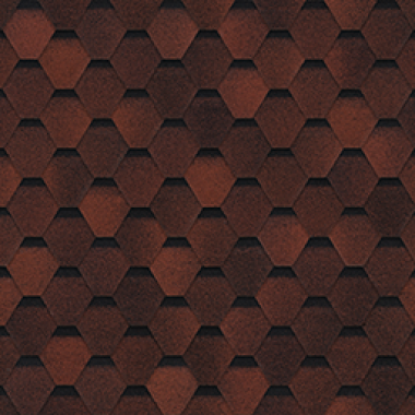 Гибкая черепица Оптима-Технониколь Шинглас, Красный  (упаковка: 22шт/3м2; поддон: 1188 шт)