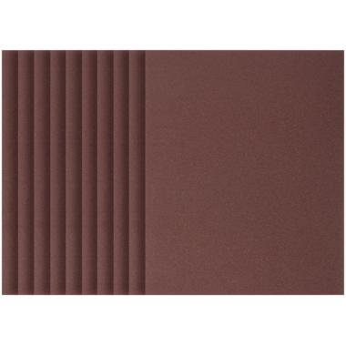 Листы шлифовальные водостойкие на тканевой основе, алюминий-оксидные, Профи 230х280 мм, 10 шт. Р 600 ФИТ