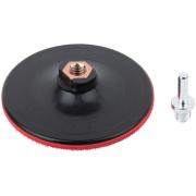 Диск шлифовальный с липучкой, гайка М14 + переходник для дрели, 125х3 мм ФИТ