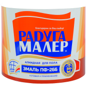 Эмаль ПФ-266 РАДУГА светлый орех  6кг