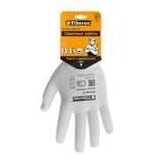 Перчатки "Сборочные работы" полиестеровые, Fiberon БЕЛЫЕ 10(XL)