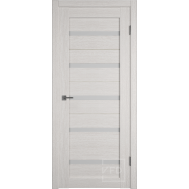 Дверь межкомнатная Atum 7 800 Bianco Black Gloss "VFD"