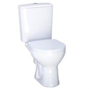 Унитаз-компакт Орион двух.реж.микролифт,подвод нижн.белый, Santeri