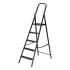 Стремянка 5 ступеней, компактная, стальная (h=2.5m) Сибртех