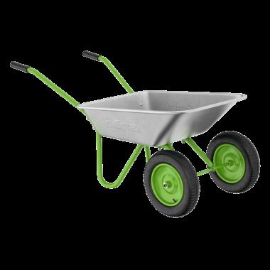 Тачка садовая, 2-х колесная, грузоподъемность 120 кг, объем 65 л Сибртех