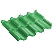 Декоративная панель "Андалузия Модульная" Зелёная листва (RAL 6002), 0,5 мм 0,85 м АКЦИЯ!!!