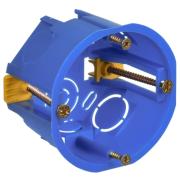 Коробка устан.(подрозетник) 68х45мм СП для ГКЛ пл.лапки IEK Generica