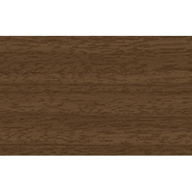 Плинтус 291 Орех Идеал Комфорт мягкий край 55*22мм 2,2м, (40 шт/уп)