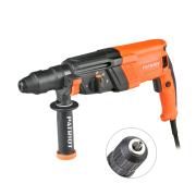Перфоратор PATRIOT RH 267Q, SDS+, мощность 825 Вт, 2.8 Дж, 3 режима работы, макс.диаметр 26мм, быстросменный патрон QCC, набор буров и долот,  глубиномер, кейс