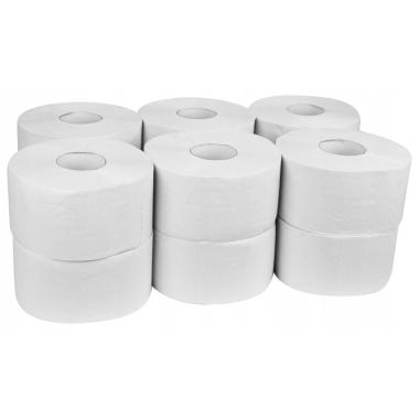 Туалетная бумага 2-х сл. спайка 12шт/упак.Эконом/серая