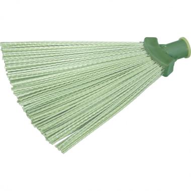 Метла полипропиленовая, 295х255 мм, веерная распушенная, без черенка, Россия, Сибртех