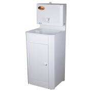 Умывальник дачный КОМФОРТ, без подогрева, пластиковая мойка, цвет белый ВИХРЬ