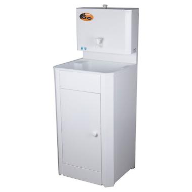 Умывальник дачный КОМФОРТ, без подогрева, пластиковая мойка, цвет белый ВИХРЬ