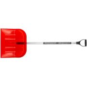 Лопата для уборки снега Профи поликарбонатная, алюминиевый черенок, средняя 465х410х1360 мм Berchouse