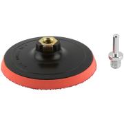 Насадка с липучкой для дрели и УШМ cutop profi, 125 мм мягкая