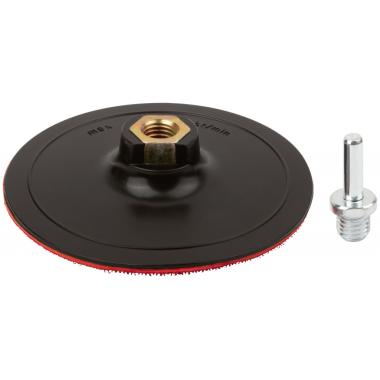 Насадка с липучкой для дрели и УШМ cutop profi, 125 мм твердая