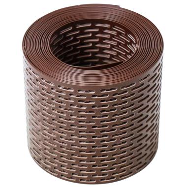 Вентиляционная лента карниза ПВХ-лента WELL (5м ширина 10см) (коричневый)