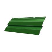 Сайдинг металлический корабельная доска, Зеленая листва 3,5м.