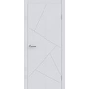 Дверь межкомнатная К81 Бетон белый 600мм Сарко