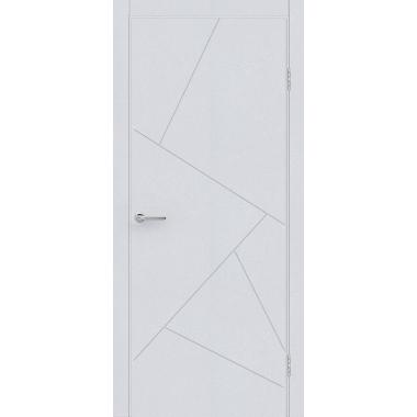 Дверь межкомнатная К81 Бетон белый 600мм Сарко
