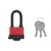 Замок навесной всепогодный 50мм удлиненная дужка "MATRIX"