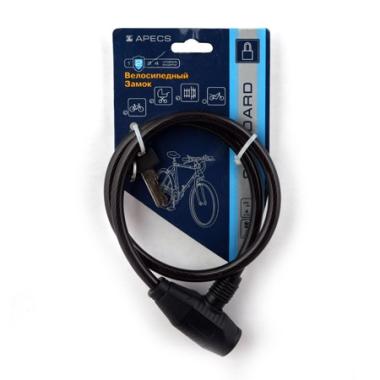 Замок велосипедный PD-81-65см (d8ммм) АПЕКС