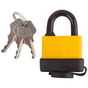 Замок навесной всепогодный 50х36 мм, стальная дужка 9 мм ФИТ